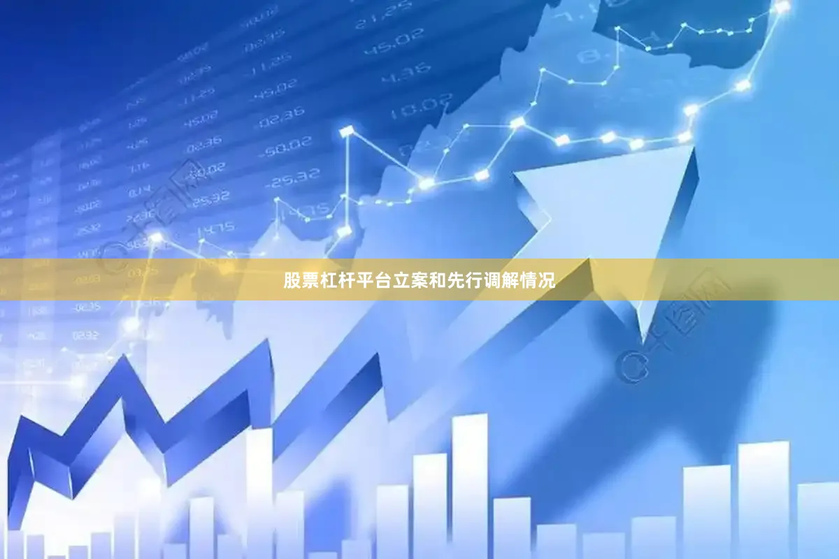 股票杠杆平台　　立案和先行调解情况