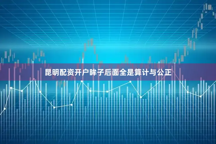 昆明配资开户眸子后面全是算计与公正